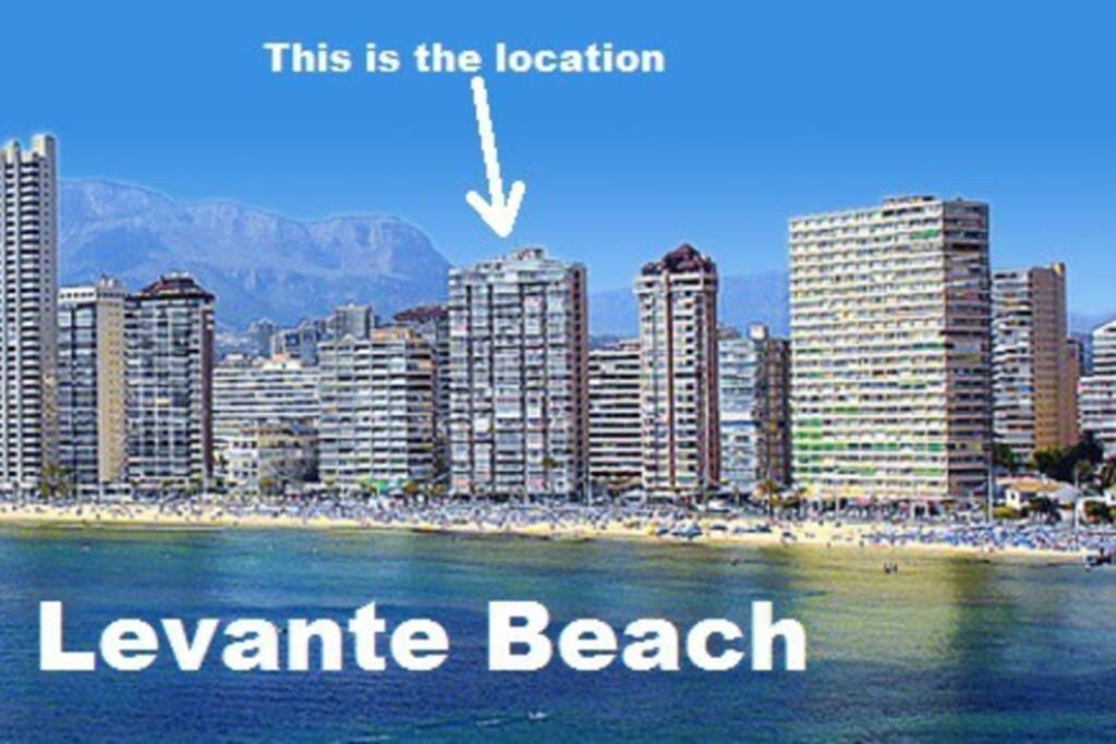Seafront Luxury Levante Beach / Primera Linea Playa Levante Benidorm Exterior photo